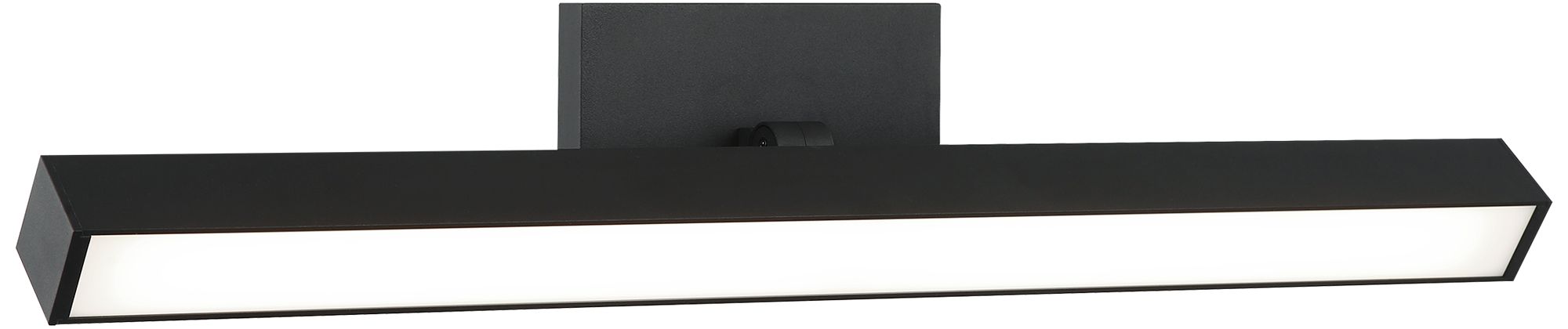 Matteo 1 LT 24W PARALLEL MATTE BLACK LED WALL SCONCE