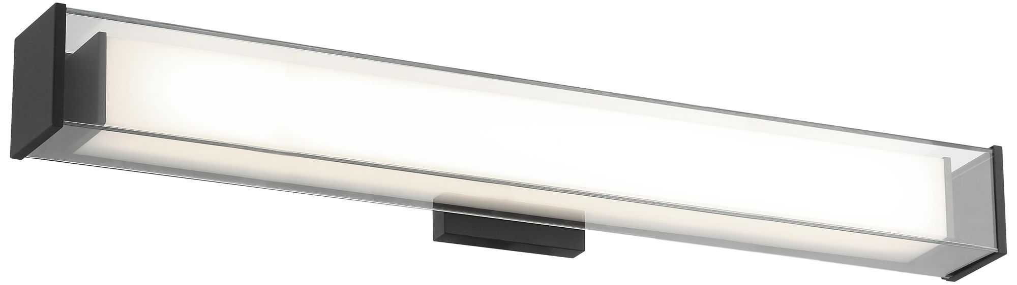 Matteo 1 LT 26W CARDENNE   MATTE BLACK WALL SCONCE