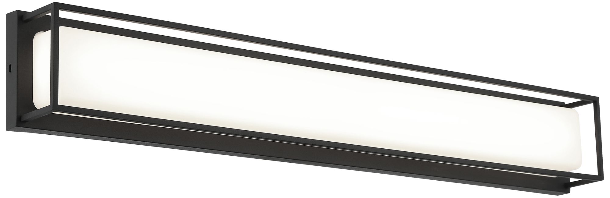 Matteo 1 LT 30W THORNSTONE   MATTE BLACK WALL SCONCE