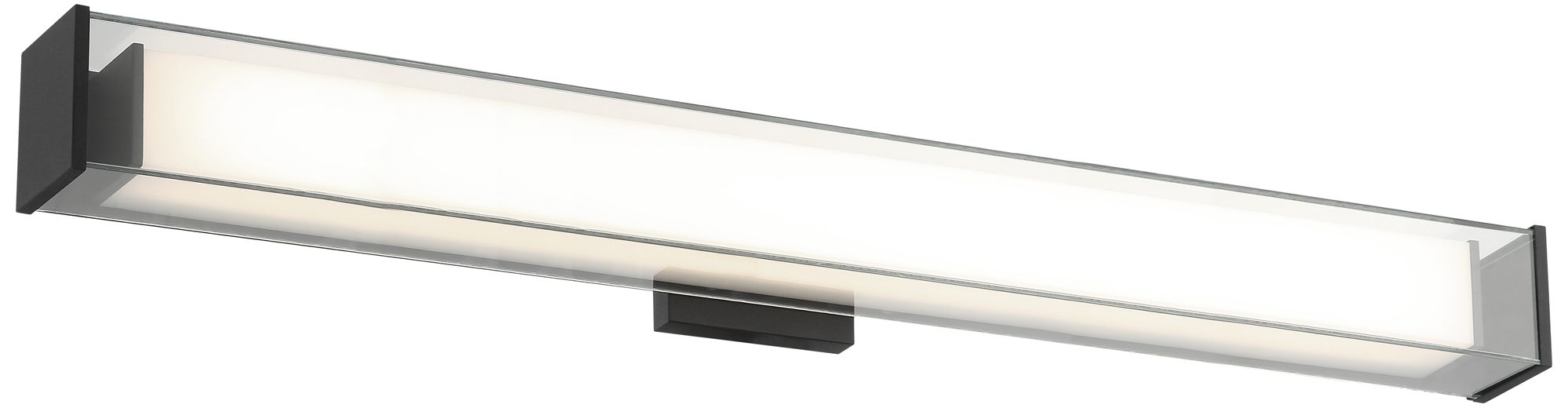 Matteo 1 LT 32W CARDENNE   MATTE BLACK WALL SCONCE