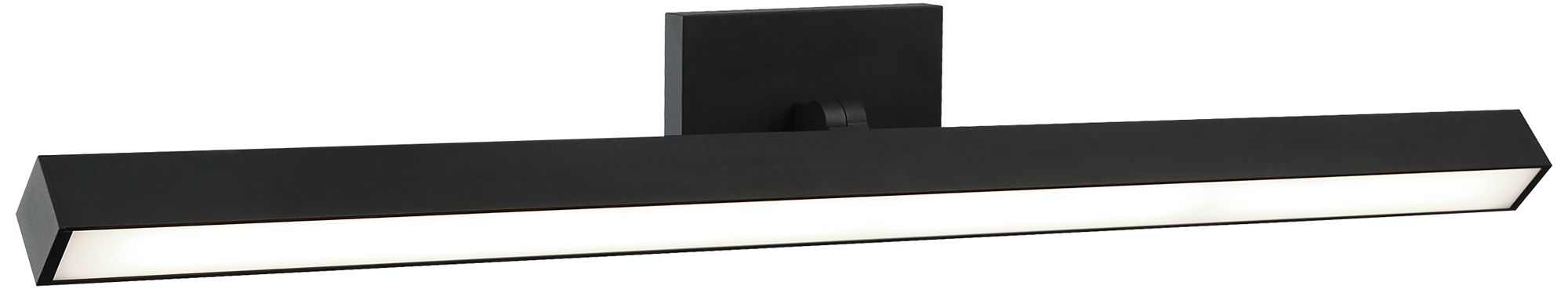 Matteo 1 LT 33W PARALLEL MATTE BLACK LED WALL SCONCE