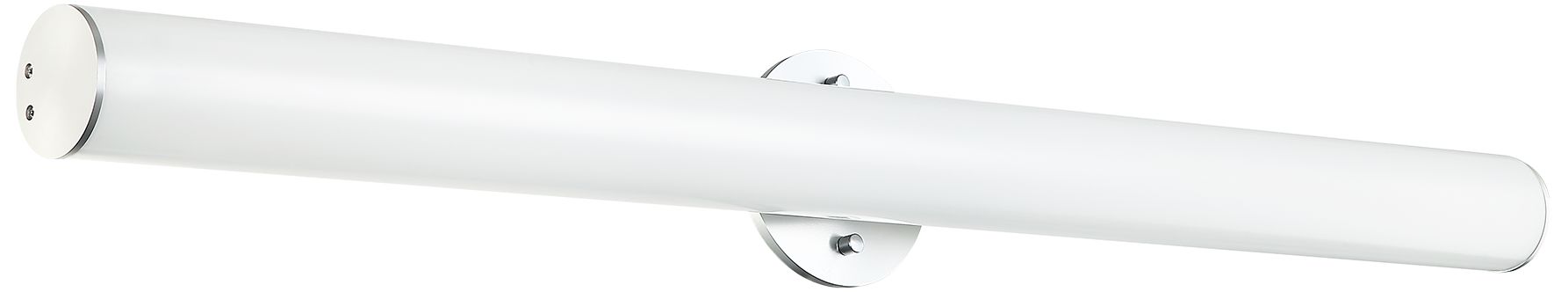 Matteo 1 LT 34 W LED MARDONE WHITE WALL SCONCE - ROUND ALUMINUM SHADE