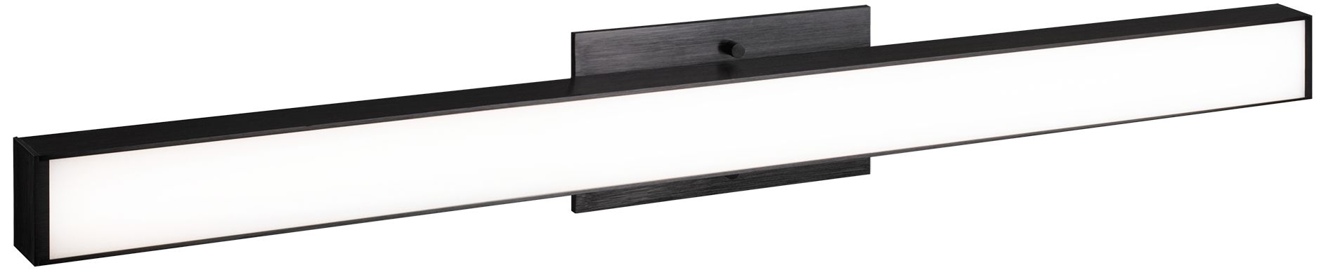 Matteo 1 LT 34 W LED MILLARE OXIDIZED BLACK WALL SCONCE -SQR ALMNM SHADE