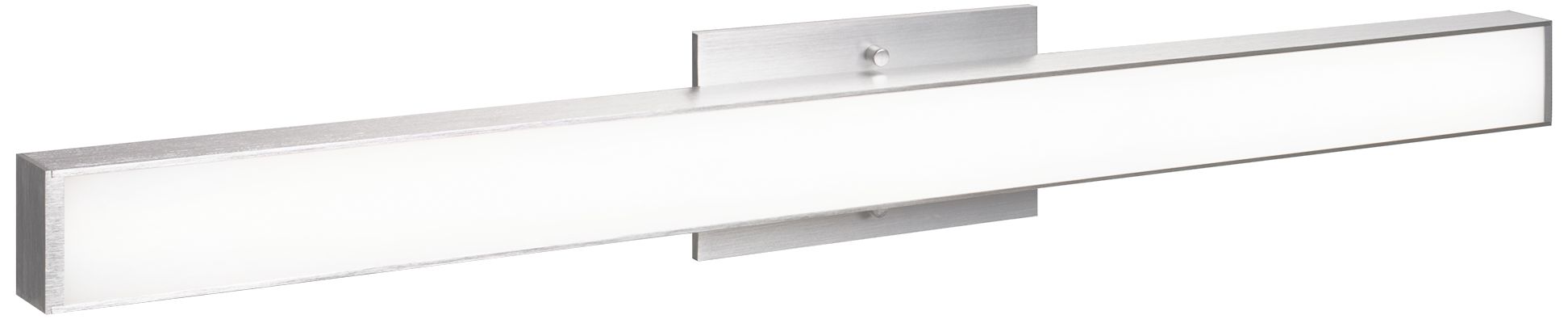 Matteo 1 LT 34 W LED MILLARE WHITE WALL SCONCE SQR ALUMINUM SHADE