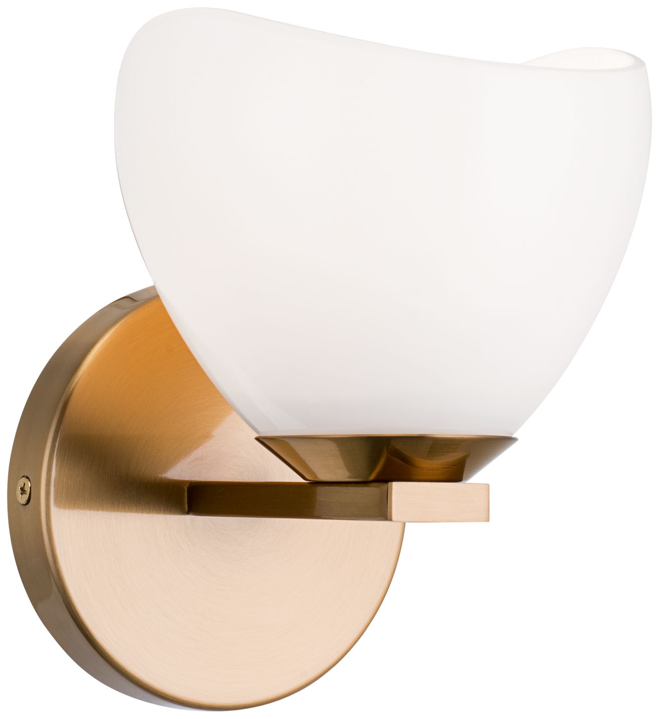 Matteo 1 LT 7.25 H UPTOWNE WALL SCONCE AG OP GLASS