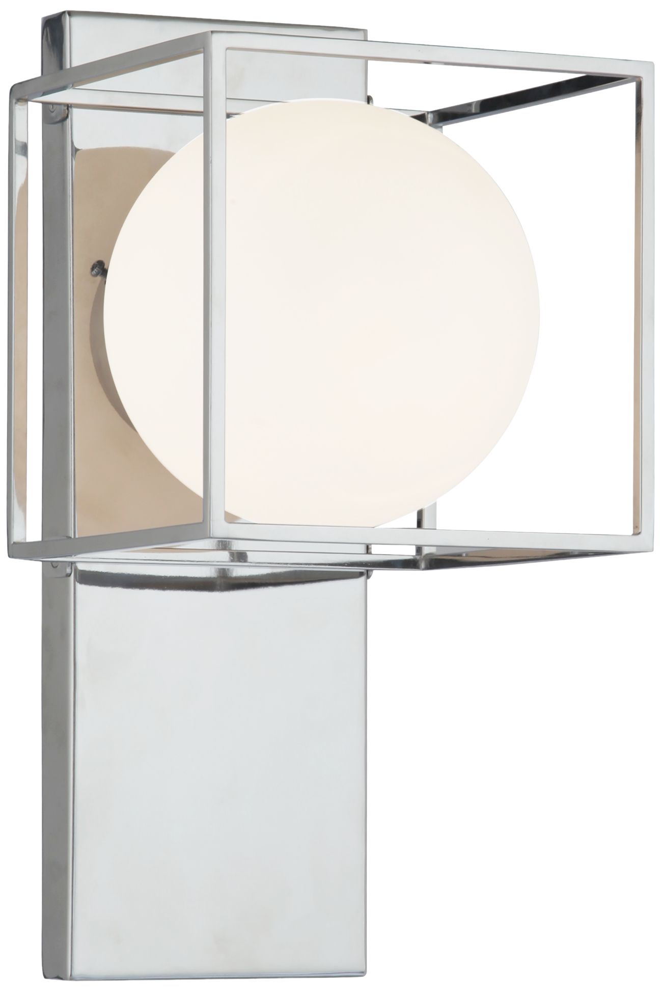 Matteo 1 LT 7 W SQUIRCLE CHROME WALL SCO