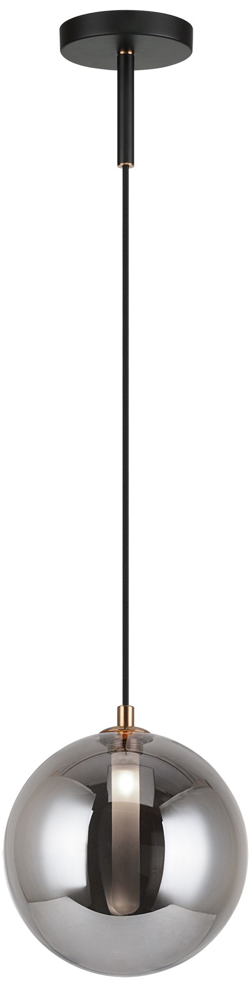 Matteo 1 LT 8.7DIA MAGMA- PENDANT G9  SMOKE GLASS