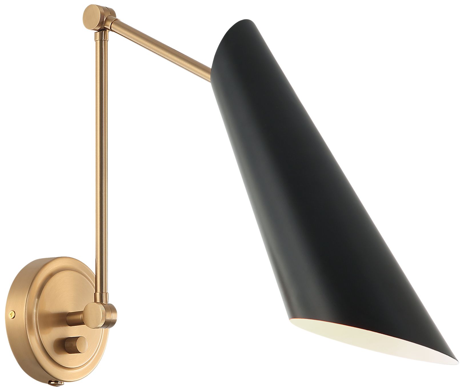 Matteo 1 LT BUTERA AGED GOLD WALL SCONCE
