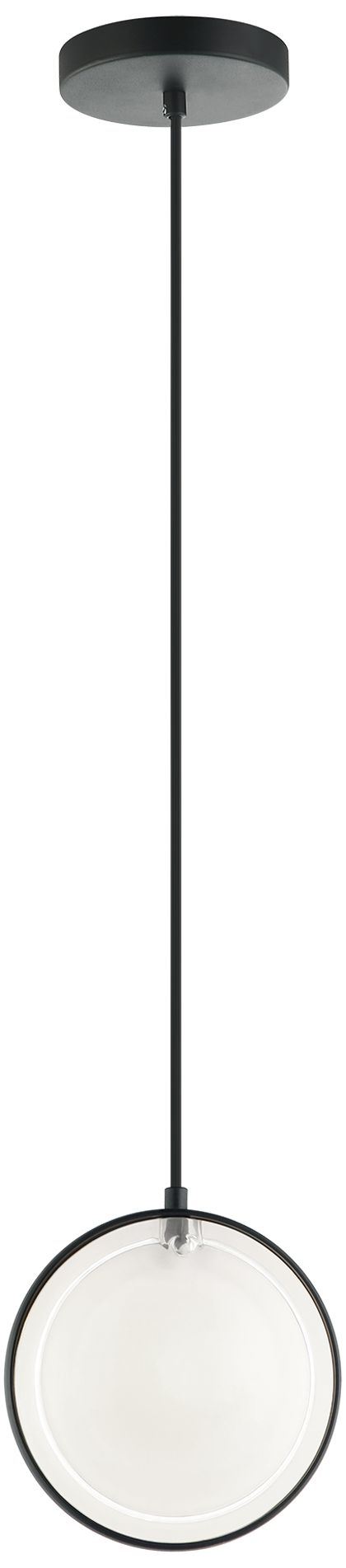 Matteo 1 LT DIA6.7  CHATOYANT MATTE BLACK G9 40W PENDANT