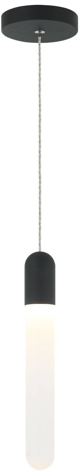 Matteo 1 LT LED AYDIN MATTE BLACK PENDANT