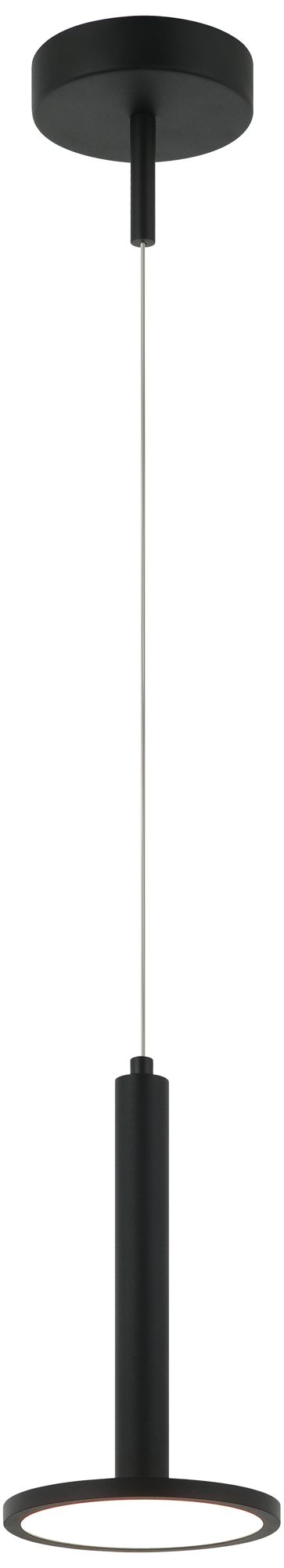Matteo 1 LT LED EXTRATERRESTRIAL MATTE BLACK PENDANT