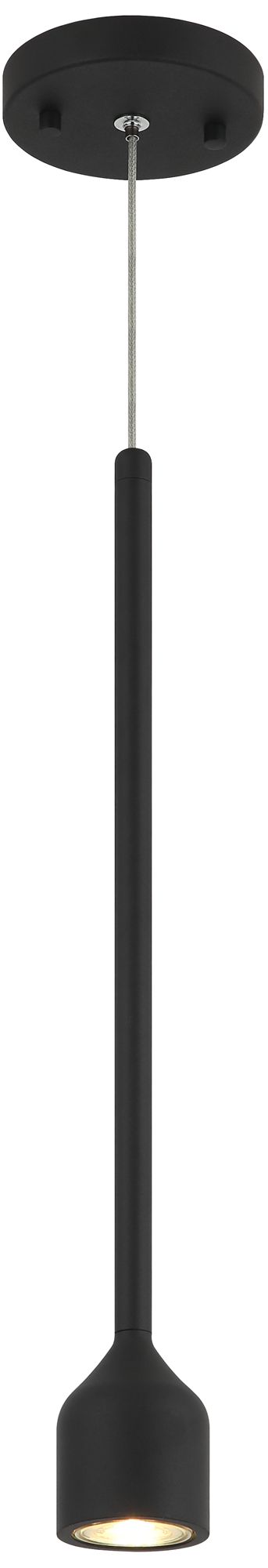Matteo 1 LT LUMENAGIO MATTE BLACK LED GU 10W PENDANT