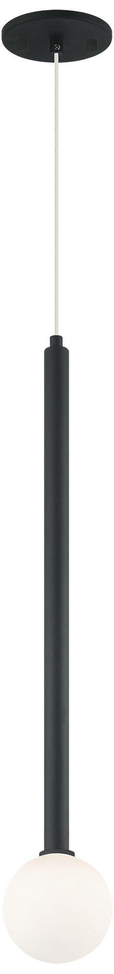 Image 3 Matteo 1 LT REIGNDROP MATTE BLACK G9 PENDANT more views