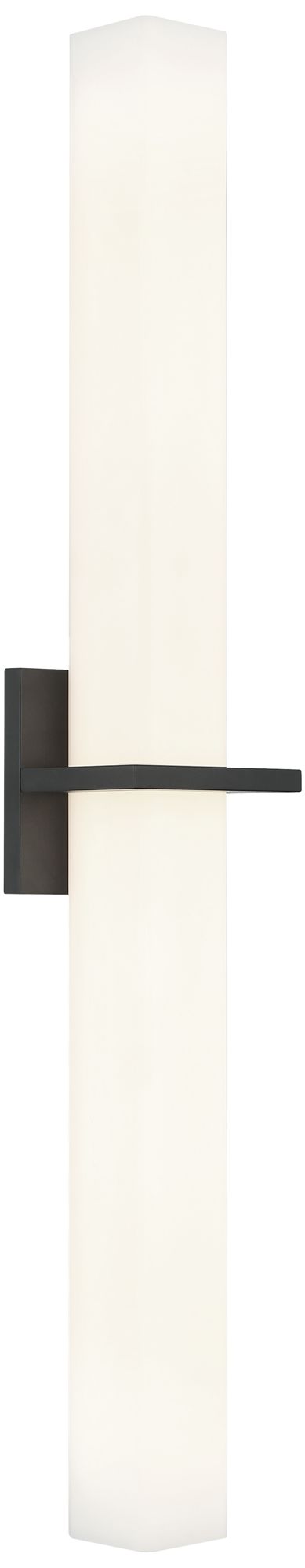 Matteo 1 LT  RINDLEN 4 1/2W x 30H   MATTE BLACK WALL SCONCE