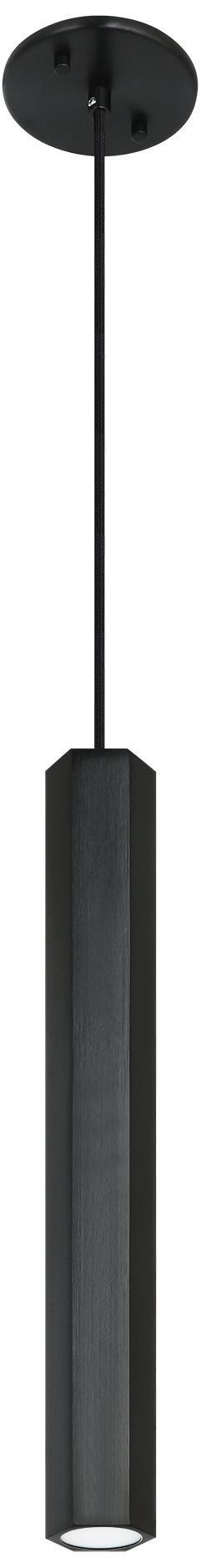 Matteo 1 LT16H ROWAN OXIZIDED BLACK PENDANT