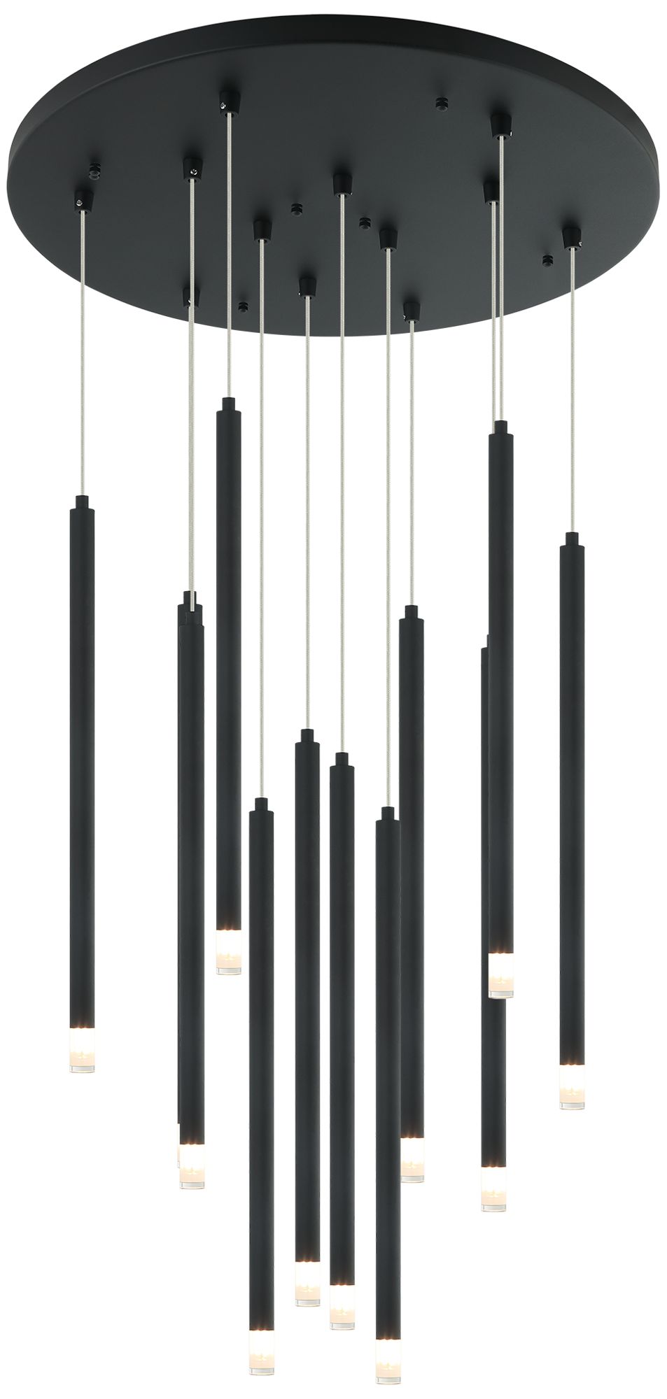 Matteo 12 LT REIGNDOP  MATTE BLACK G9 PENDANT