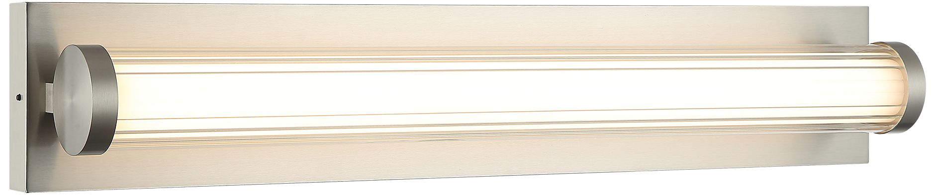 Matteo 1LT 24"W "ATHENA" BN WALL SCONCE