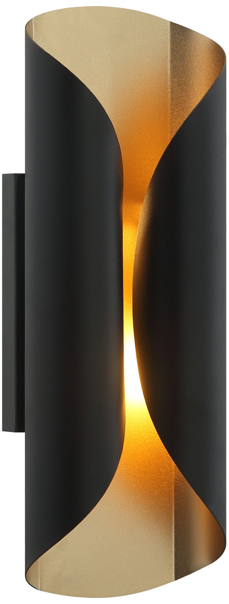 Matteo 2 LT 13.8  H RIPCURL WALL SCONCE MB