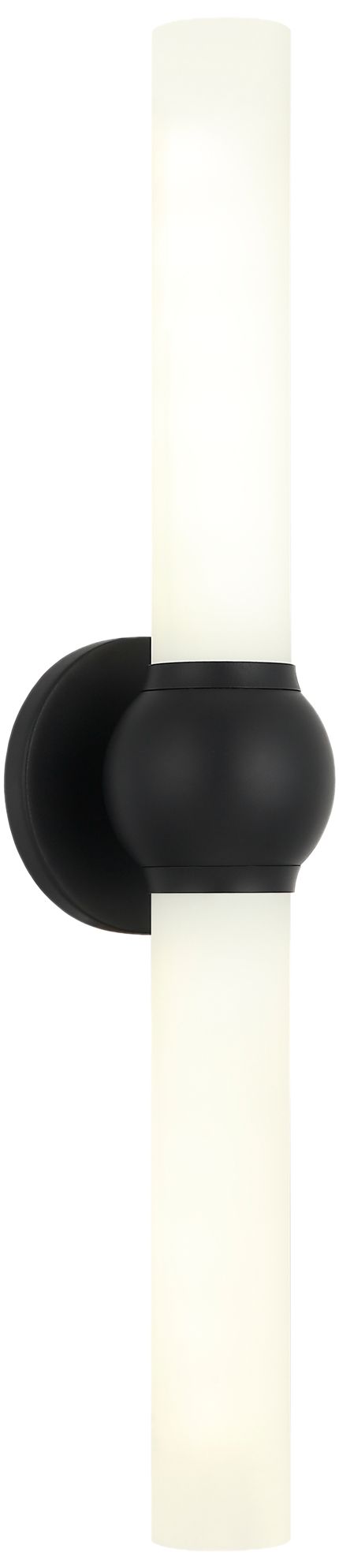 Matteo 2 LT 25H PIERCE MATTE BLACK WALL