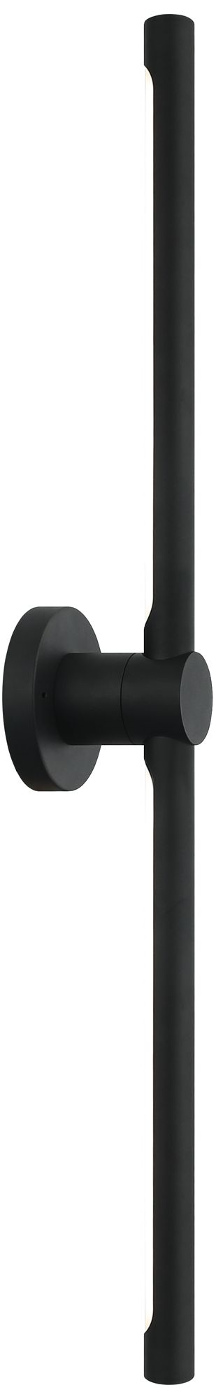Matteo 2 LT 36H NOVELLE MATTE BLACK LED WALL SCONCE