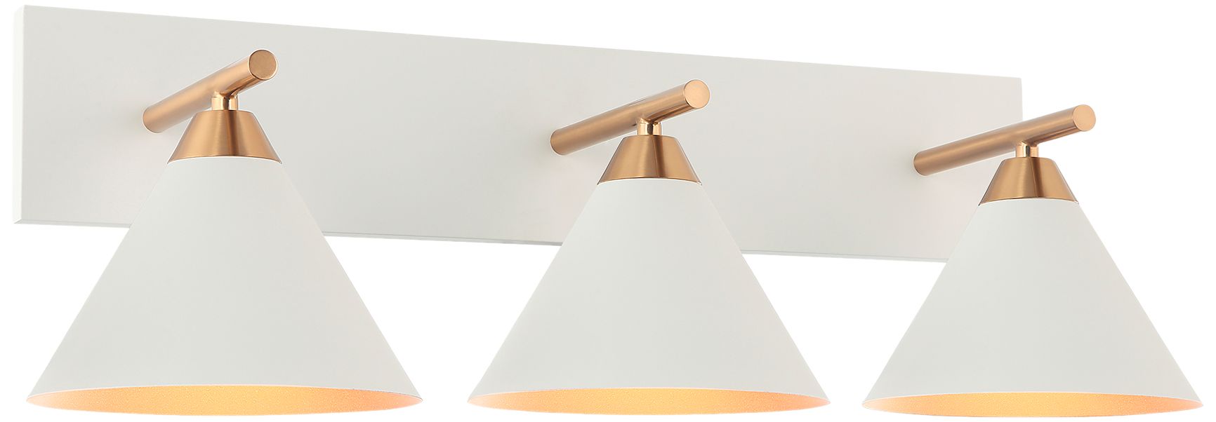 Matteo 3 LT BLISS WHITE METAL SHADE WALL