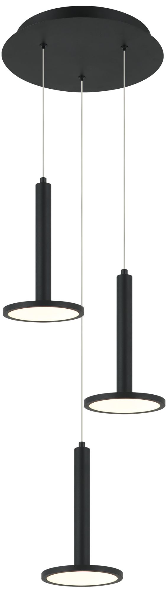 Matteo 3 LT LED EXTRATERRESTRIAL MATTE BLACK PENDANT