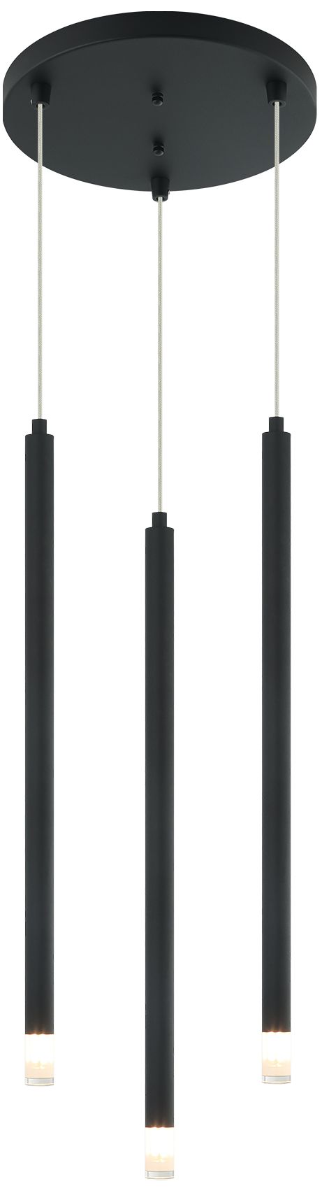 Matteo 3 LT REIGNDROP MATTE BLACK G9 PENDANT