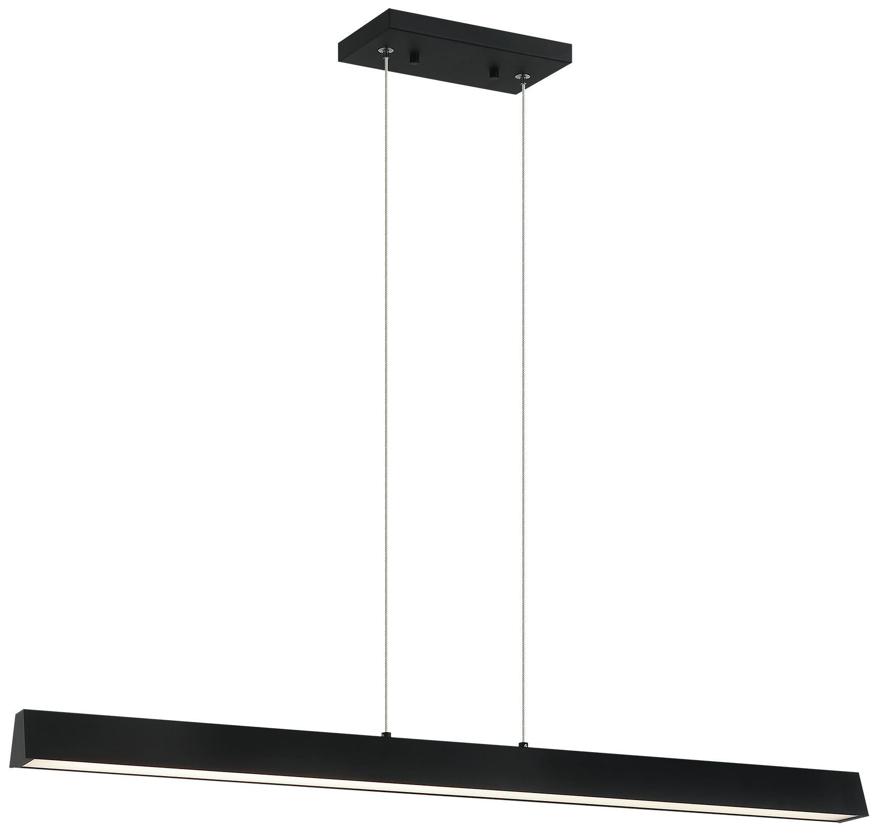 Matteo 33L  LED ISOSCELES MATTE BLACK PENDANT