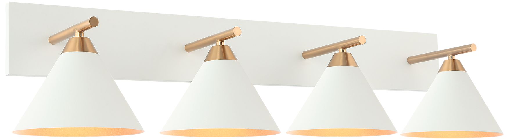 Matteo 4 LT BLISS WHITE METAL SHADE WALL