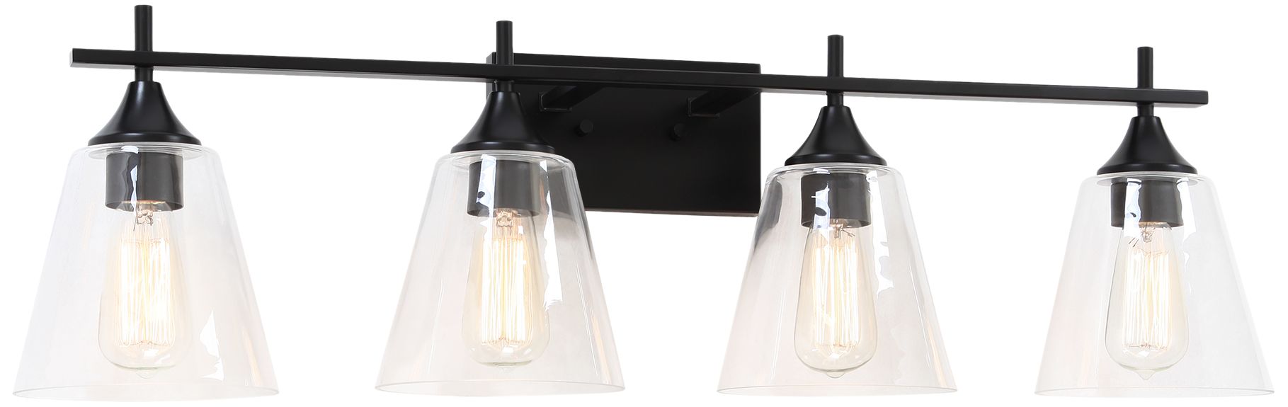 Matteo 4 LT HOLLIS  WALL SCONCE-BK