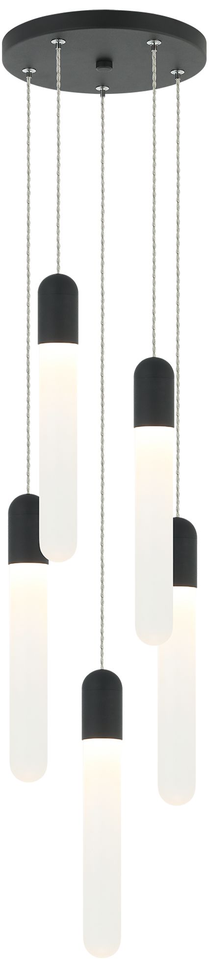 Matteo 5 LT LED AYDIN MATTE BLACK PENDANT