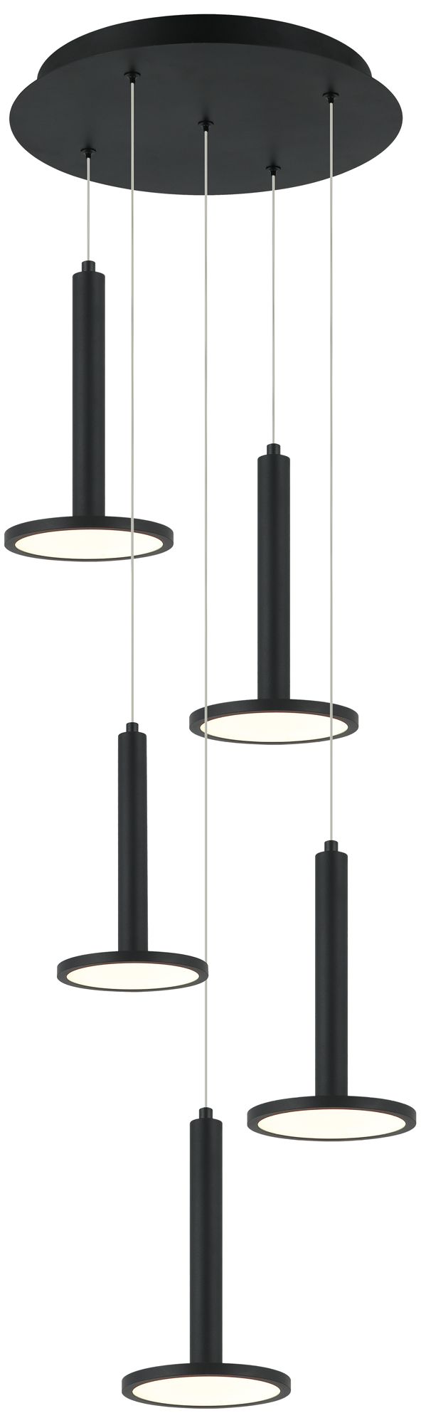 Matteo 5 LT LED EXTRATERRESTRIAL MATTE BLACK PENDANT