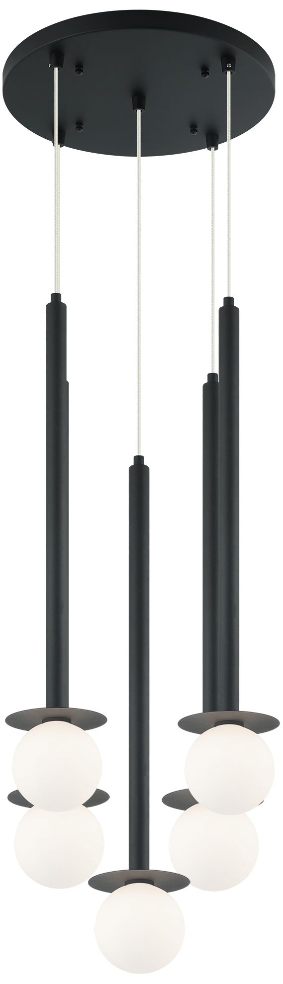 Thumbnail4 of Matteo 5 LT REIGNDROP  MATTE BLACK G9 PENDANT more views