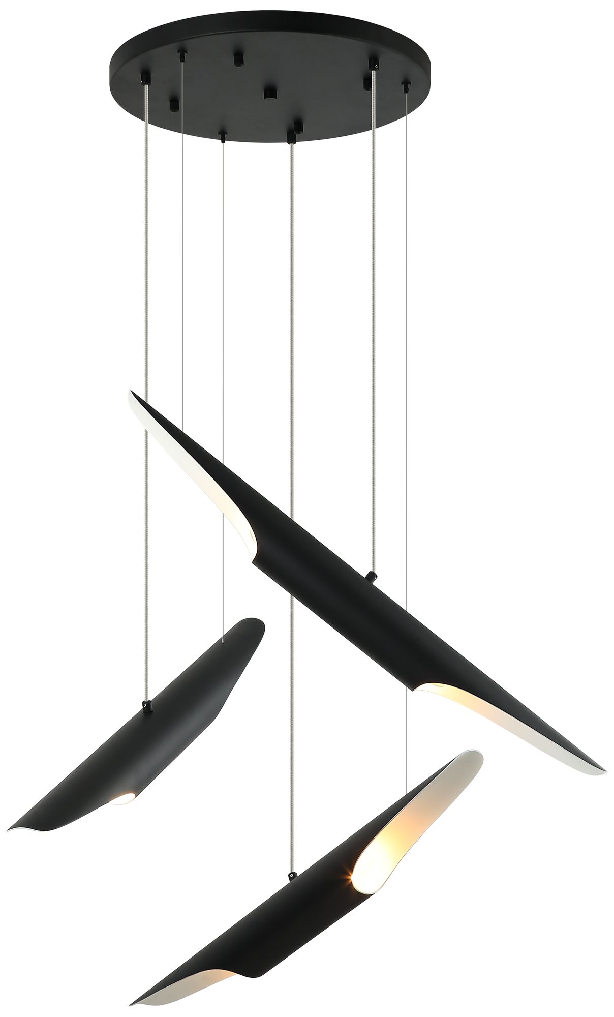 Matteo 6 LT 28.7 STYLUS  MB METAL WIRE PENDANT