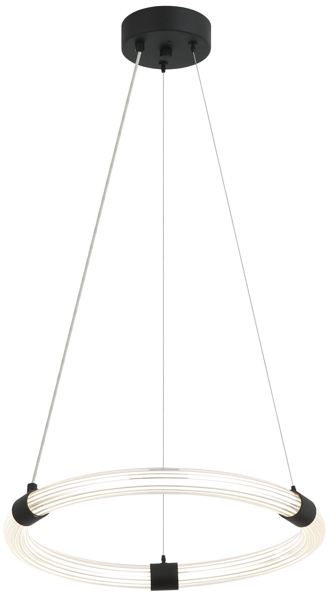 Matteo D16 INKARA MATTE BLACK CHANDELIER