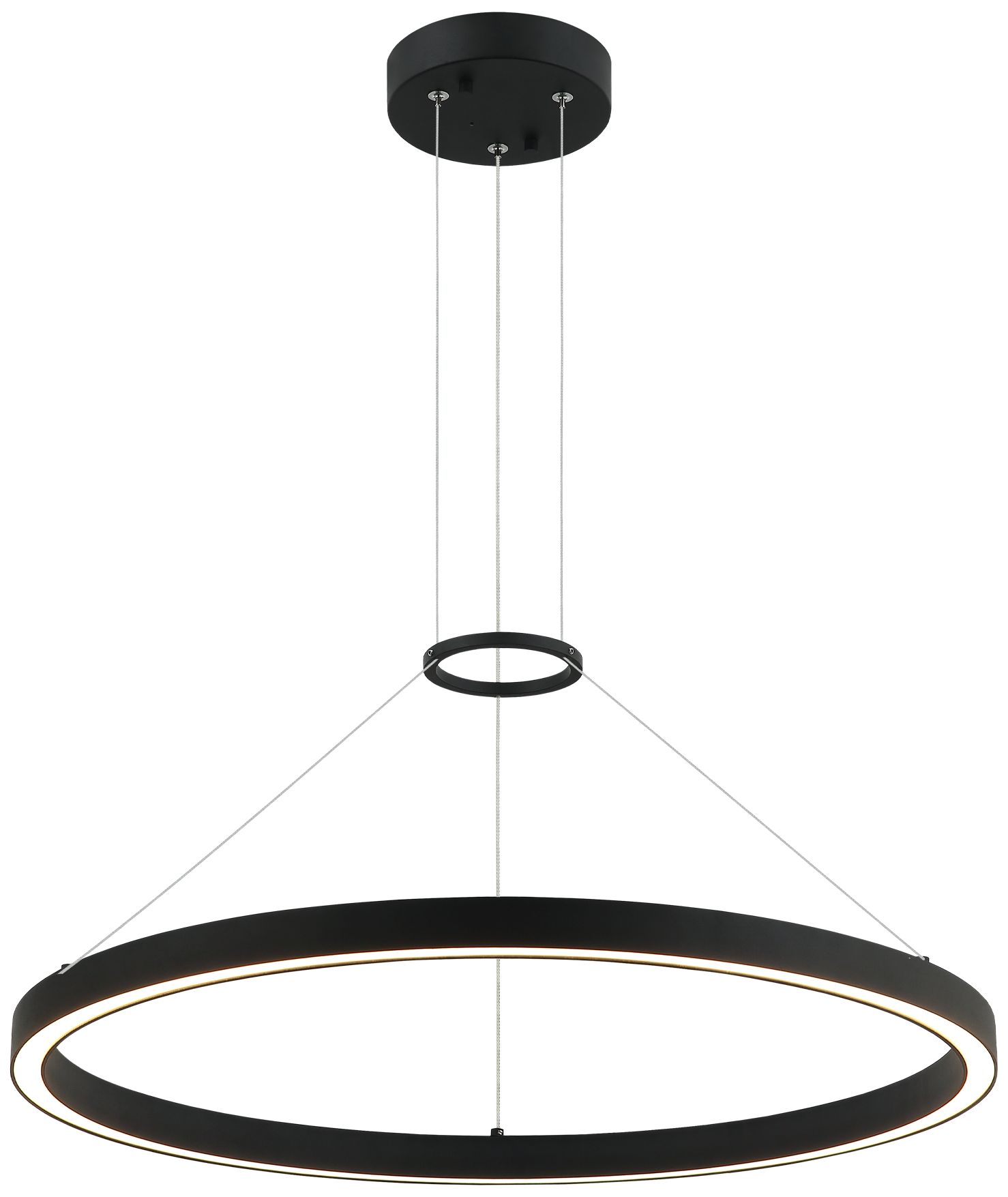 Matteo D24 OHARA MATTE BLACK CHANDELIER