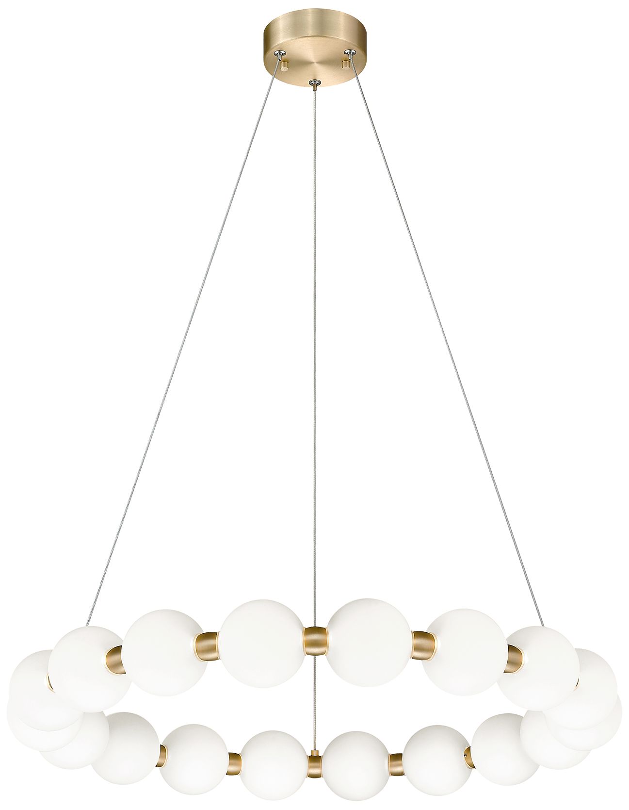 Matteo D25 ONI OXIDIZED GOLD CHANDELIER
