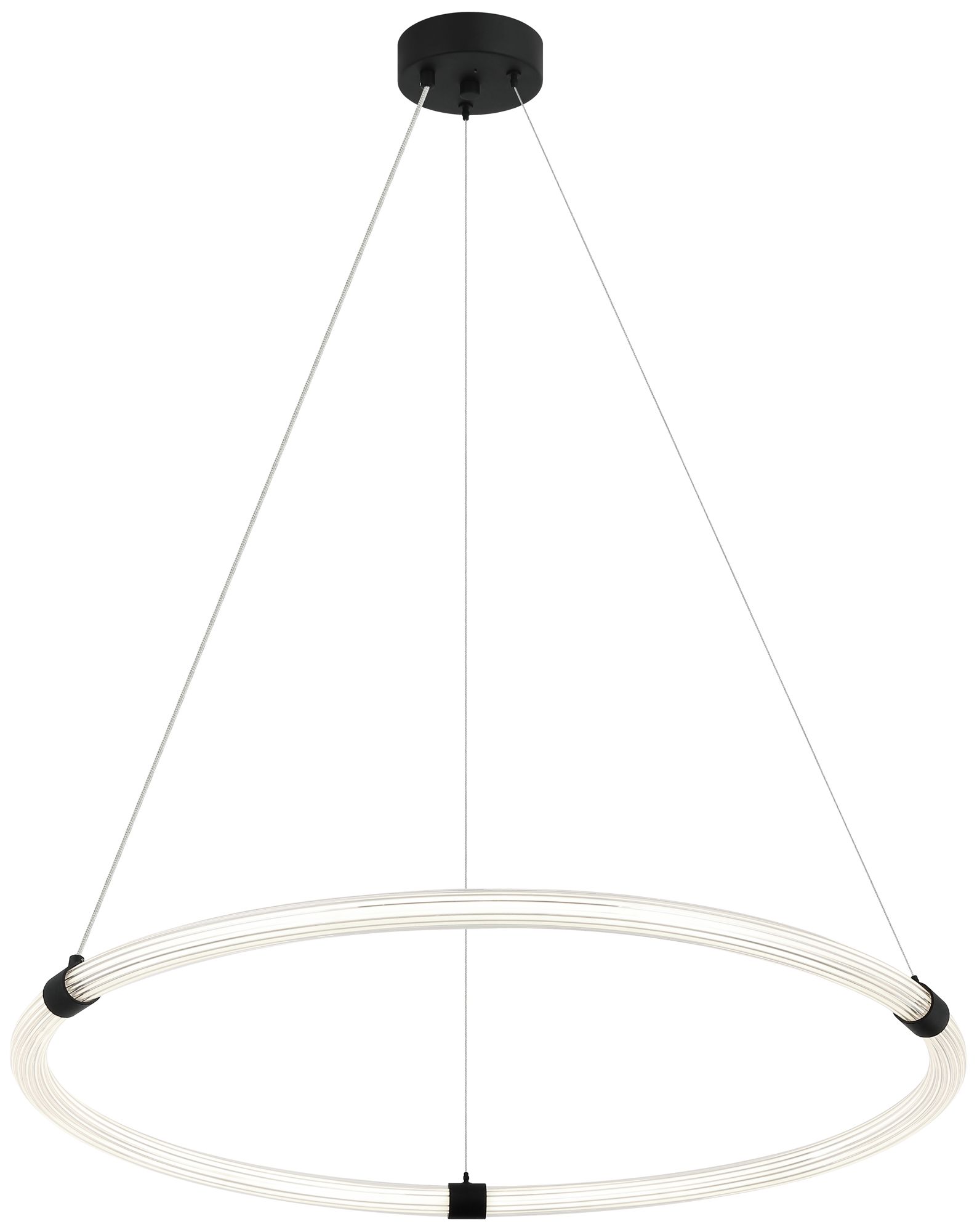 Matteo D32 INKARA MATTE BLACK CHANDELIER