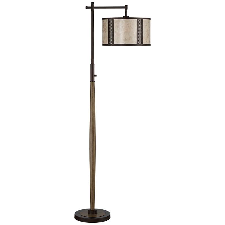 Image 1 Matteo Mica Shade Downbridge Floor Lamp