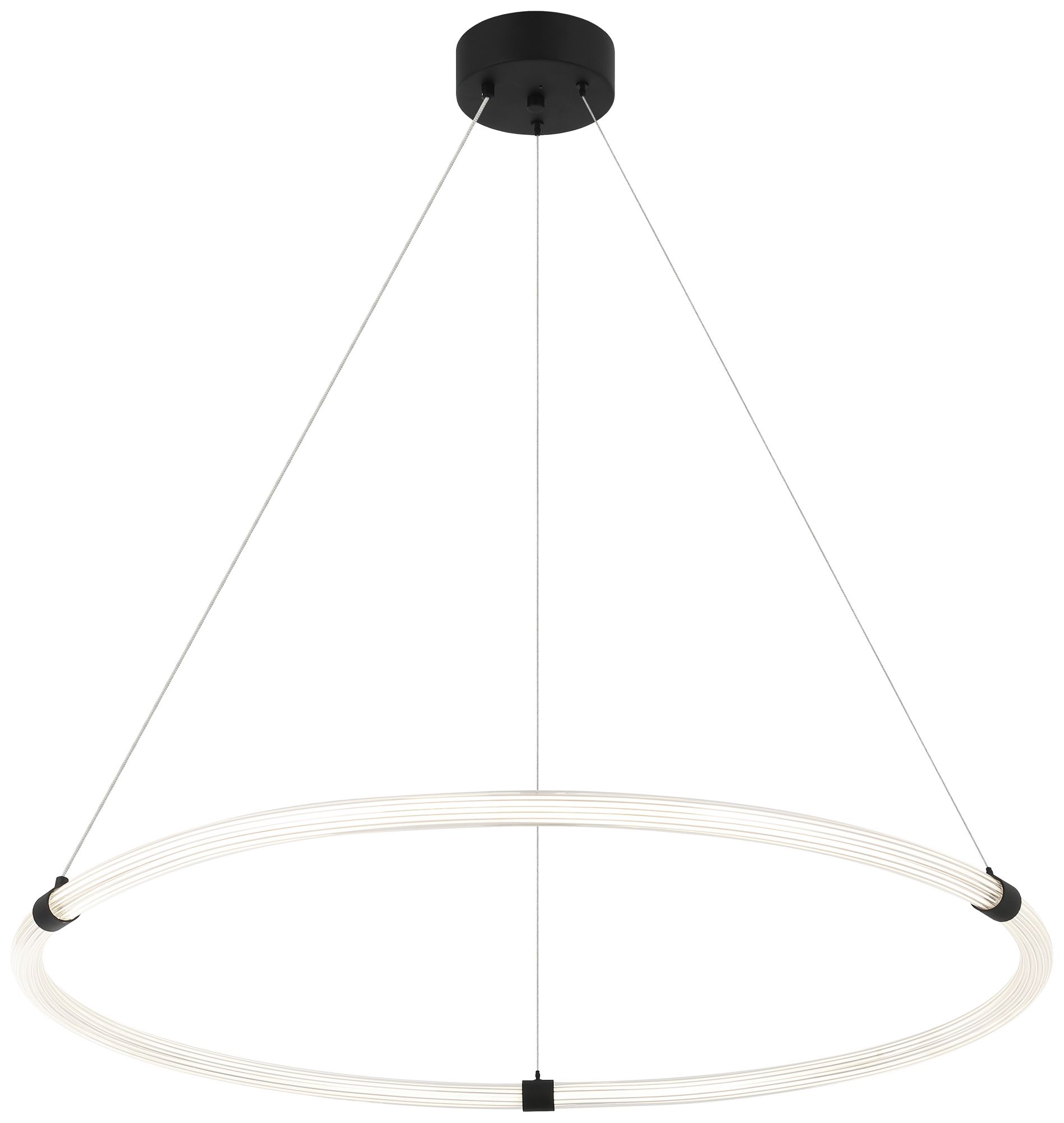 Matteo *OS*D40 INKARA MATTE BLACK CHANDELIER