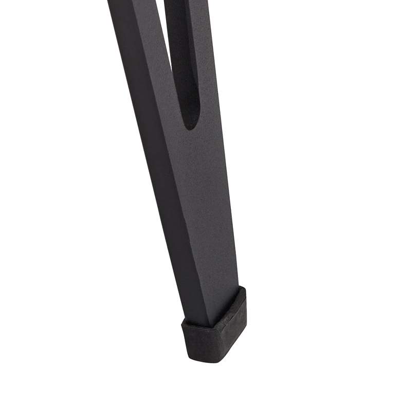 Image 5 Matthews 25" Bravo Metal and Black Swivel Counter Stool more views