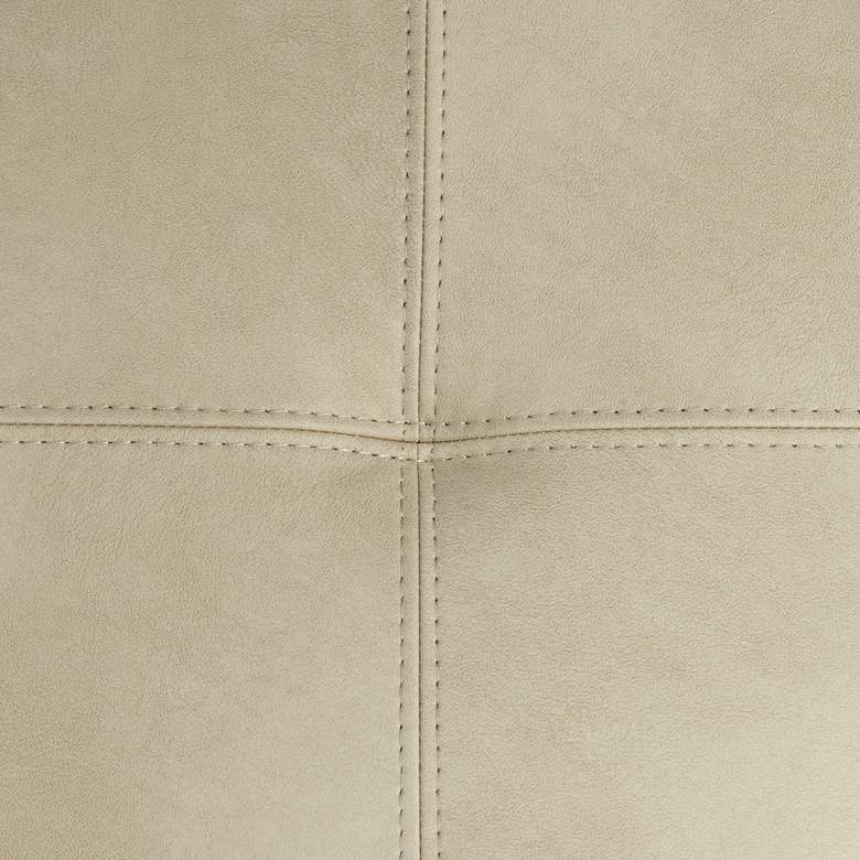 Image 3 Matthews 26" Bravo Cream and Black Swivel Counter Stool more views
