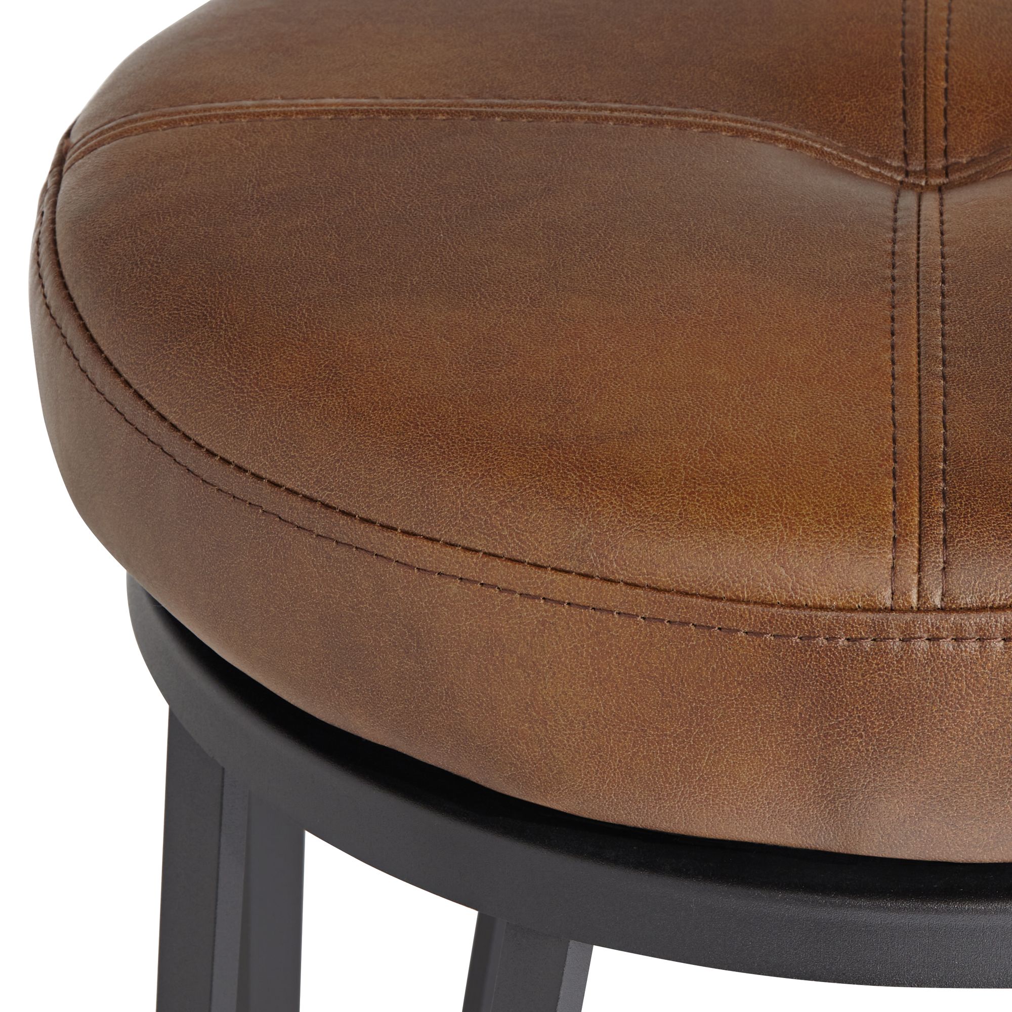 cognac swivel bar stools