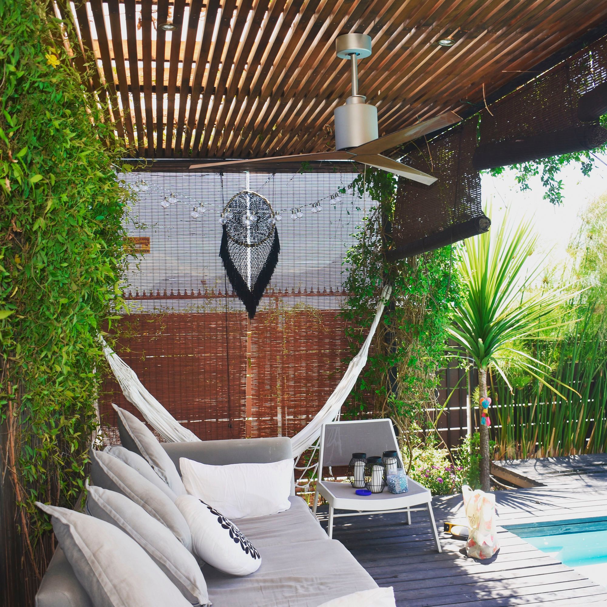 Image 2 Matthews Eliza 56" Brushed Nickel Ceiling Fan With Gray Ash Blades more views