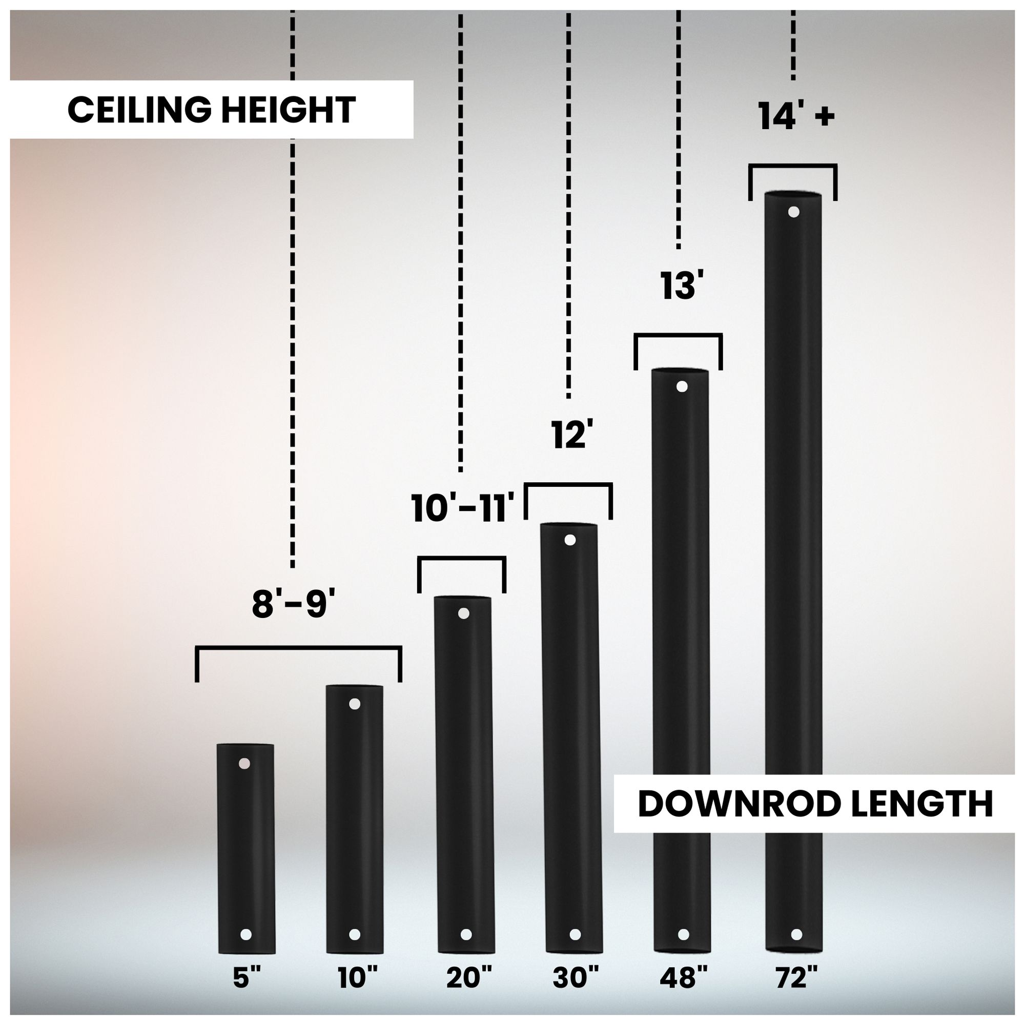 Image 3 Matthews Fan Company Downrod 30" Bronzette Part more views