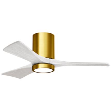 Matthews Fan Irene-3HLK Brass - Antique Brass Collection