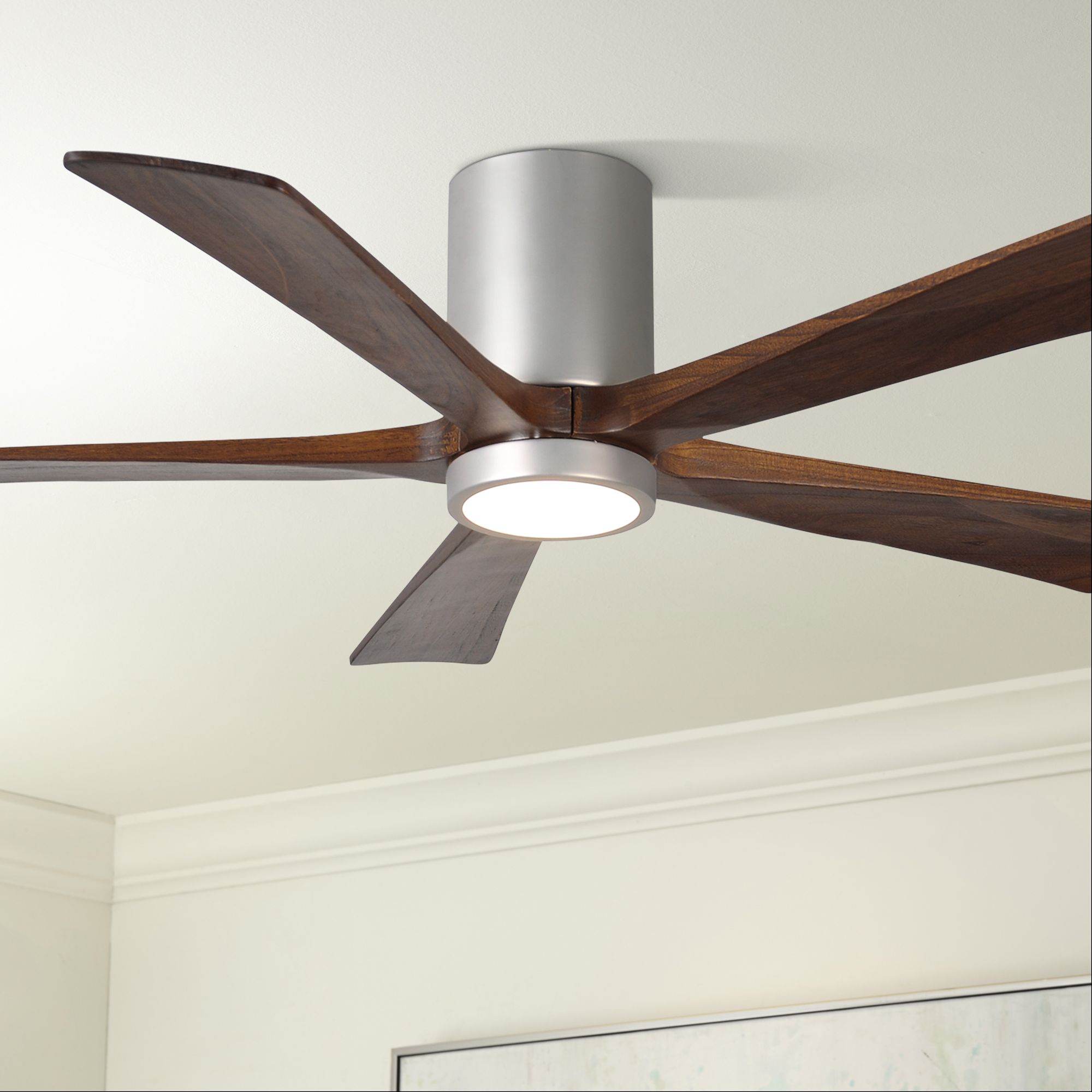 Matthews Fan Irene-5HLK Brushed Nickel Collection