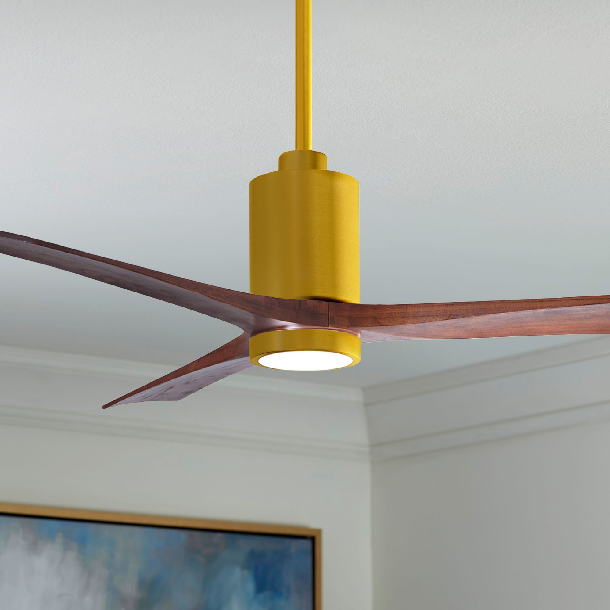 Matthews Fan Patricia-3 Brass - Antique Brass Collection