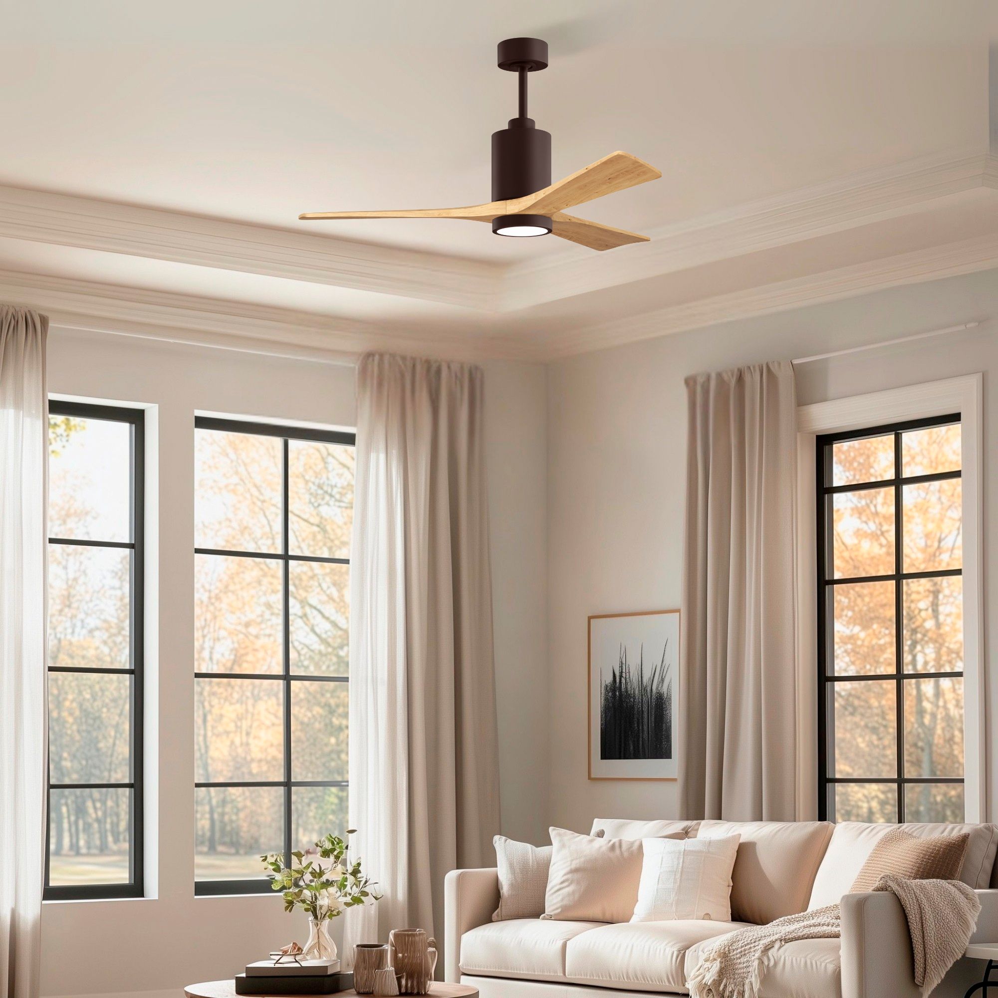 Image 5 Matthews Patricia-3 52" Bronze Ceiling F more views