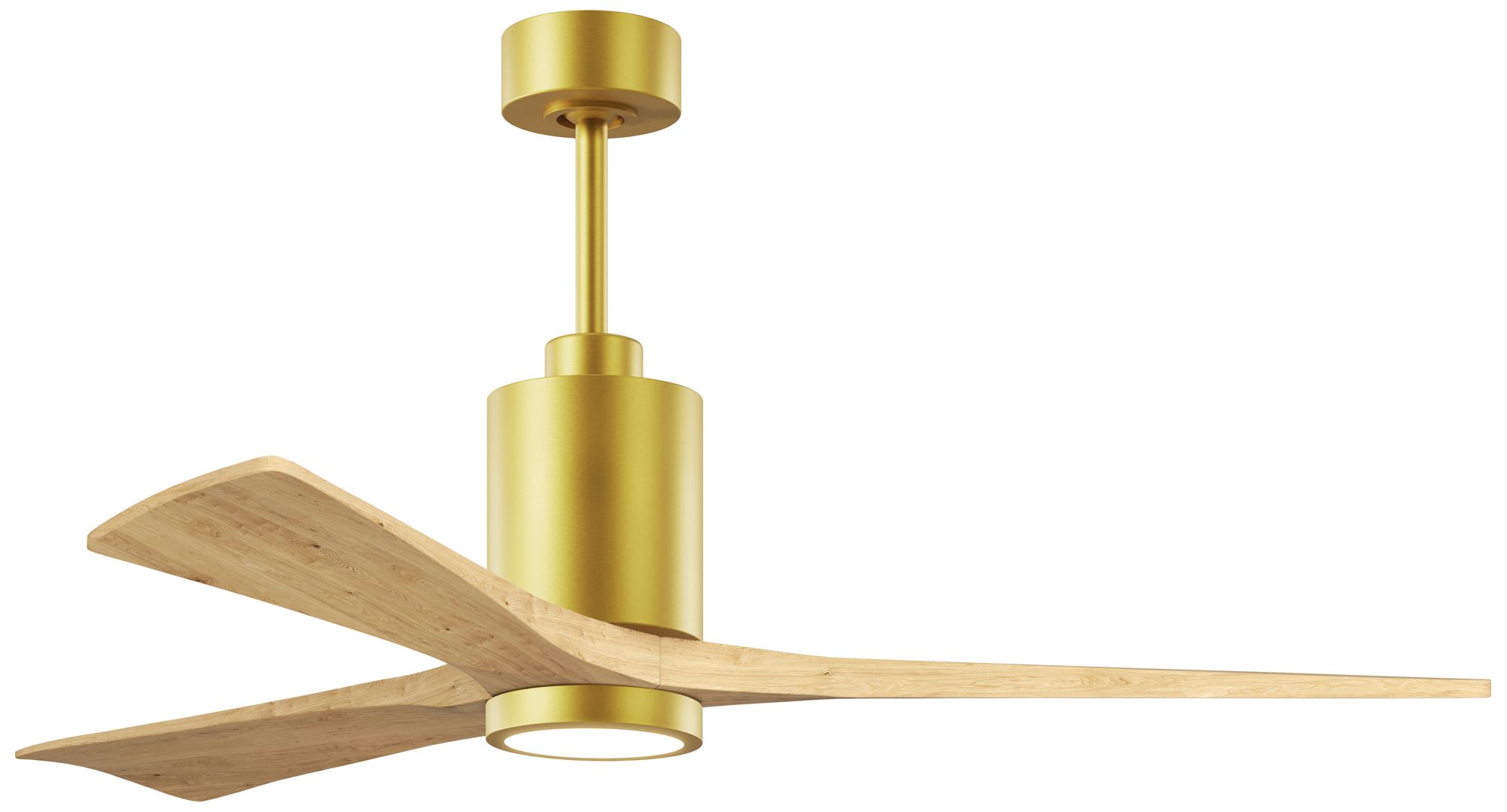 Matthews Patricia-3 60" Brushed Brass Ce